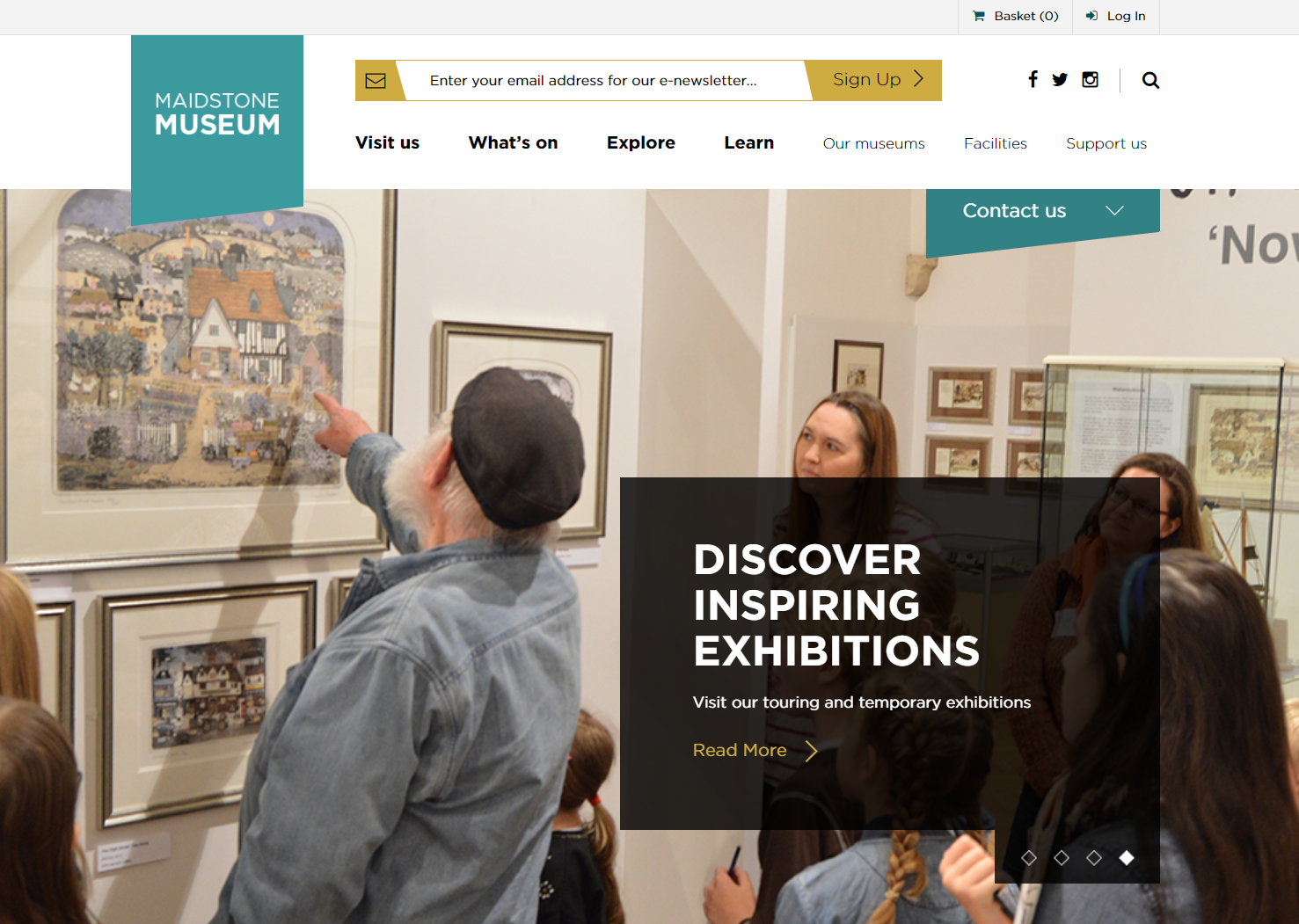 maidstone museum homepage